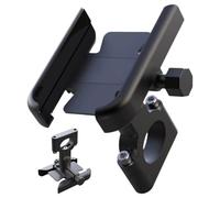 Phone Mount for Motorcycle,Adjustable Handlebar Phone Stand | Aluminum Alloy Motorcycle Smartphone Bracket Motorbike Accessories for Urban City Commuting Street Mountain Racing Electric Bike