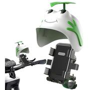 Phone Mount for Motorcycle - Waterproof Sunshade Stand - Phone Holder for Motorcycle Handlebar | for Most Smartphones Navigation Electric Scooter Road Mountain Riding Commuting