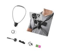 Phone Mount for Sports Camera Durability ABS Ergonomic for Outdoor Activity Neck Phone Stand