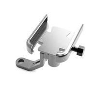 Phone Mount For Suzuki For Burgman AN125/200/400/650 Motorbike Mobile Phone Holder Stand Motorcycle GPS Navigator Handlebar Bracket Accessories(Silver)