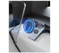 Phone Mount for Tesla Cybertruck The Ultimate Magnetic Phone Holder for Tesla Cybertruck Accessories | 360° Adjustable All-Metal Dash Mount with Strong Magnets Secure Clip-On Design Leaves No Residue