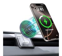 Phone Mount Holder for Tesla 3 Highland Y Juniper 2025 with 15W Wireless Charging, Magsafe Tesla Charger, Accessories for iPhone 16 15 14 13 12 Series