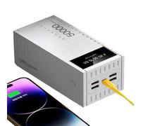 Phone Poower Bank - 50000mah Capacity 66w Fast Charging Charger, Slim Usb C Portable Charger | Portable Phone Charger Multifunctional Energy Bank with Led Display for Hiking Camping Journey