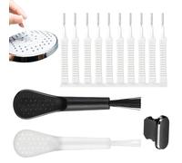 Phone Port Cleaning Kit- 13pcs Anti-Slip Charging Port Cleaning Kit, Reusable Cleaning Brush with Soft Bristles for Headphones, Cameras, Keyboards Removing Dust, Dirt