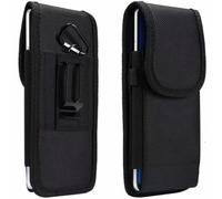 Phone Pouch Nylon Holster Case with Belt Clip Cover for myPhone 6410 6320 SOHO Line H31 Senior Phone Holster for Rumba Halo 2 3 Tango LTE A+ C Q Jazz Maestro for Qubo Flip for VOCA V540 V543 V140