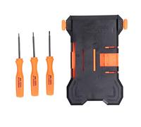 Phone Repair Holder Folding PCB Fixture ABS with 3pcs Screwdriver Tool Set Kit for Maintenance Professional Mobile Phone Repair Tool for Technicians and DIY Enthusiasts