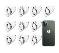 Phone Ring Holder, 10pcsphone Holder for Hands - With these ring holders of durable heart shaped cell phone rings, you can create your own craft projects to customize your phone case.They are