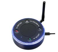 Phone Ringer Amplifier for Hearing Impaired & Seniors, Bluetooth Cell Phone Loud Amplifier with Flashing Lights, Upgrade Speaking Directly 3-Mode Adjustable Receiver, External Ringer for Cellphone