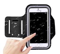 Phone Scramble - Secure Exercise Holder Waterproof Sport Pouch Lightweight | Shock Protection Case, Adjustable Comfort Fit Wristband with Key Slot, Entry Equipment