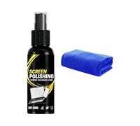Phone Screen Cleaner - 3.62 Inch Liquid Spray with Microfibre Cloth | Streak Free Anti-Fingerprint Protective Coating | Laptop Screen Cleaning Kit | Monitor Polish | Travel Agency, School