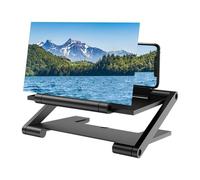 Phone Screen Magnifier - PC Glass 20.5x14.5x8.5cm | 3D Display Amplifier Stand with Adjustable Foldable Design, Movie Watching, Viewing, Foldable Phone Enlarger Stand | Home Travel