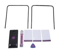 Phone Screen Middle Frame Bezel with Repair Tool Kit Seamless Fit LCD Display Panel Bezel for Flip 5 5G F731