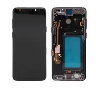 Phone Screen Replacement for S9 S9+, LCD Display Touch Screen Digitizer Assembly with Frame and Repair Tools, Touch Digitizer LCD Display Assembly for S9 S9+ Cell Phone