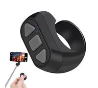 Phone Scroller Remote,3 Keys Phone Scroller Remote Ring - Rechargeable Smart Ring, Page Turner Clicker for Music Short Video Recording Browsing Presentation