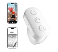 Phone Scrolling Ring for iPhone, Landscape/Portrait Screens Shorts Video Fingertip Wireless Remote Control for TikTok, Instagram, YouTube, Scroller Ring Page Turner Compatible with iPad/Tablet/Android