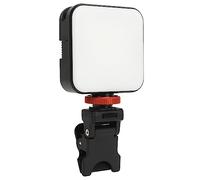 Phone Selfie Light, Portable Clip on Light with Dual Color Temperature, 1/4 Screw Port, Clip on Video Light for Selfie, Makeup, Live Stream