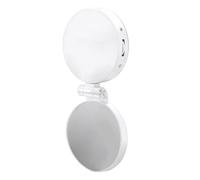 Phone Selfie Light - Portable LED Ring Lamp, Rechargeable Clip On | Adjustable Brightness Fill Lighting for Makeup Video Recording Streaming and Photography, Compact Travel Design for T