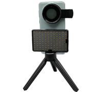 Phone Shoot Selfie Light with 52mm CPL Filter, Tattoo Light with LED Beads for Video Shooting TikTok YouTube, Portable Selfie Light Adjustable Brightness Suitable for Phone Camera Laptop iPad