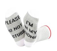Phone Socks Make Phone Calls Gift Video Telephone Gift Phone Lovers Gifts I'M On My Phone Socks For Men Women (U.Phone Socks)