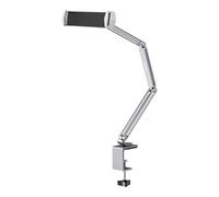 Phone Stand - Alloy Folding Mount, Heavy Duty Rotating Base | Strong Frame Mobile Stand, Hands Free Viewing Arm, Desktop Tool with Scenario