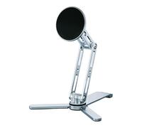 Phone Stand Desk, 360 Degree Rotation, Foldable Magnetic Base, Portable Design, General Holder for Travel, Selfies, Delivery Drivers, RV Use, Long Trips, Taking Photos, 5.83x4.13x2.95 inches