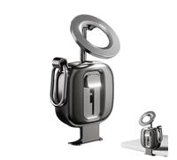 Phone Stand for Desk - 360 Degree Rotatable Smartphone Cradle - Foldable Anti-Slip Smartphone Holder | For Home, On The Road, Car, Watching, Live Streaming And