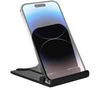 Phone Stand for Desk - Adjustable Angle Holder Smartphone | Desktop Cell Cradle Watch Courses | Live Broadcasts, Universal Support, Multi-Angles Portable Mobile Mount, Stable Non-Slip Base