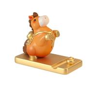 Phone Stand for Desk,Horse Design Cellphone Cradle Decorations - Wealth Blessing Desk Phone Holder | for Girls Teens Kids Women Home Tablet Stocking Stuffers Birthday Christmas
