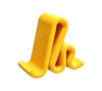 Phone Stand for Desk - Wave Shape Smartphone Mount, 3.54x3.54x2.17 inches Desktop Tablet Bracket for Women Men Students Home Office Apartment Kitchen Living Room Bedroom Study Dorm