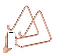 Phone Stand - Metal Mobile Phone Stand - Lightweight Multifunctional Holder, Desk Accessory for Dorm Studio Home Vanity Outdoor Travel Plane