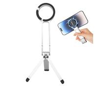 Phone Stand Stand - Portable Foldable Magnetic Holder, Compact Electronics Stand | Modern Design Travel Vlogging Film Entertainment On Live Streaming Desktop Accessories
