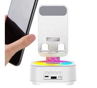 Phone Stand With Speaker, Clear Sound Portable Gadget, 15cm Desktop Audio Holder, ABS Amplifier Dock, Phone Accessory With Built In Sound Boost, Friend Live Streaming Game