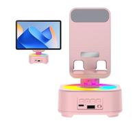 Phone Stand With Speaker, Clear Sound Portable Gadget, 15cm Desktop Audio Holder, ABS Amplifier Dock, Phone Accessory With Built In Sound Boost, Friend Live Streaming Game