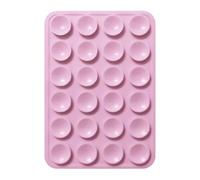 Phone Sticky Grip | 48-Suction Cup Silicone Mount Holder | Portable, Removable, Non-Slip Grip For Selfies, Video Watching, And Hands-Free Use | Compatible With & Cases