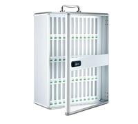 Phone Storage Cabinet - Lockable with Transparent Door, ABS Corners, Numbered Slots, Wall Mounted or Freestanding