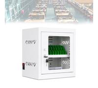 Phone Storage Locker 30 Slots,Galvanized Steel USB Charging Cabinet with Lockable Design for Student Phone Storage,Office Device Management and Library Organization(White,12 Slots)