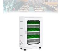 Phone Storage Locker 30 Slots,Galvanized Steel USB Charging Cabinet with Lockable Design for Student Phone Storage,Office Device Management and Library Organization(White,60 Slots)