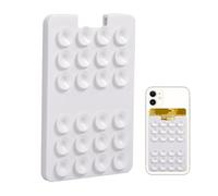 Phone Suction Cup Holder - Card Holder on Back of Phone, Adhesive Card Holder for Phone | Adhesive Suction Cups for Silicone Phone Card Holder, Support Tool