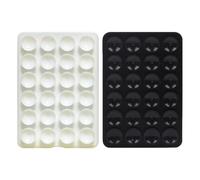 Phone Suction Grip - Adjustable Silicone Adhesive Holder | Back Grip Holder for Smartphone | Filming Watching Shower Gym Car Travel Daily Use Women Teen