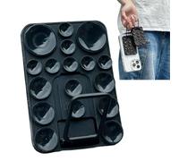 Phone Suction Handle, Silicone Phone Suction Cup Stand Phone Case - Adhesive Mobile Phone Strong Adsorption Holder for Dashboard, Centre Console, Offices Use