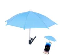 Phone Sun Shade Phone Umbrella for Sun - Adjustable Sunscreen Cover for Mobile Phone - Portable Sunshade for Mobile Phone with Clip, Anti Umbrella