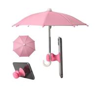Phone Sun Shade, Phone Umbrella with Fist Suction Cups, UV Protection Phone Umbrella Holder, Portable Cell Phone Accessories for Car Motorcycle Travel Outdoor Activities