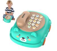 Phone Toy,Educational Funny Interactive Games | Pretend Phone Learning Toys with Wheels - for Boys Girls Children Home Indoor Kindergarten Daily Travel Birthday