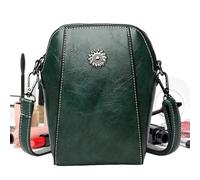Phone Track - All Match Leto Vertical - Lo Mobile Phone Bag, Cash, Moons, Keys - Passport - Mobile Phone with Electric Bucket for Work, Days - Shopping, Travel, Dark Green, Se référer à la description