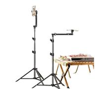 Phone Tripod，82" Tall Adjustable and Stable Tripod,Flexible Gooseneck Can Shoot on The top and Multi-Angle,for Video Recording/Selfies/Live Stream/Vlogging