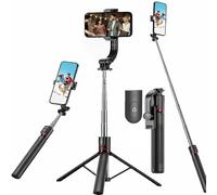 Phone Tripod and Selfie Stick, Portable All in One Extendable Cell Phone Tripod Stand, for iPhone/Samsung/Android/Camera and Other Devices