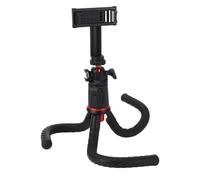Phone Tripod, Extendable Tripod, Selfie Stick Tripod with Remote Control, Extendable Mobile Tripod Flexible, 360 Deg Rotation Portable Travel Tripod Stand for Video Recording