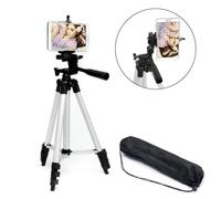 Phone Tripod for iPhone 63inch/161cm, Aluminum Extendable Mobile Phone Stand with Wireless Remote Shutter, Lightweight Selfie Stick for Smartphone/Small Camera,for Android/iOS