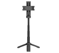 Phone Tripod Integrated,360° Adjustable Cell Phone Tripods, Tripod Stand Smartphone, Adjustable Height, Non-Slip Feet,105x57x31cm,Black, White, For Photography And Videography
