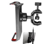 Phone Tripod Mount Adapter - H4 Universal ABS, 360 Degree Rotating Smartphone Stand, Quick Release Attachment Plate | External bracket Hardware for Musician Performer Speech